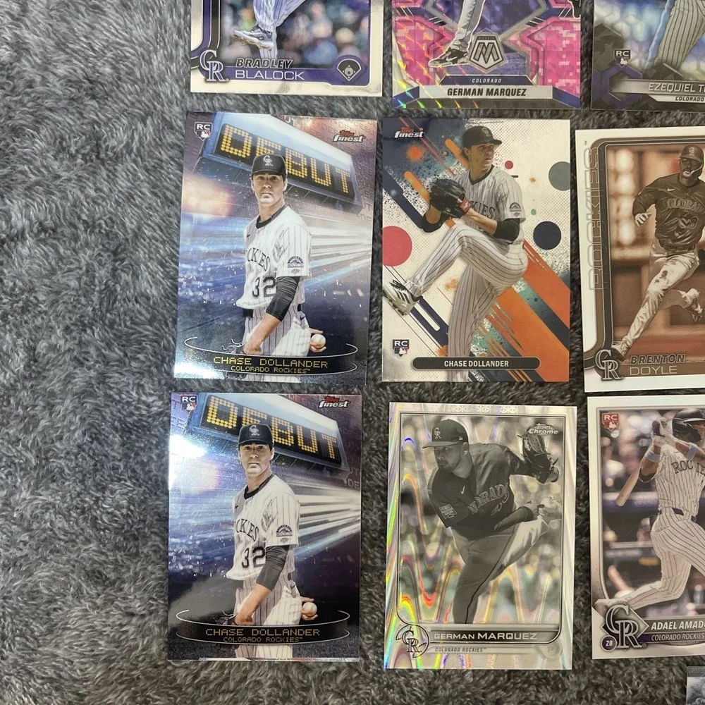 Colorado Rockies Baseball 25 Card Lot‎ - Rookies, Stars, Inserts, Parallels